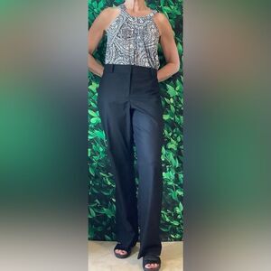 🖤 Cable & Gauge Black & White Halter Top Size M